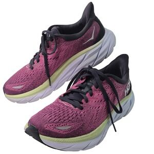 Hoka One One‎ Clifton 8 Women's 5.5B Rose 1119394 BGIR Running Sneakers Shoes